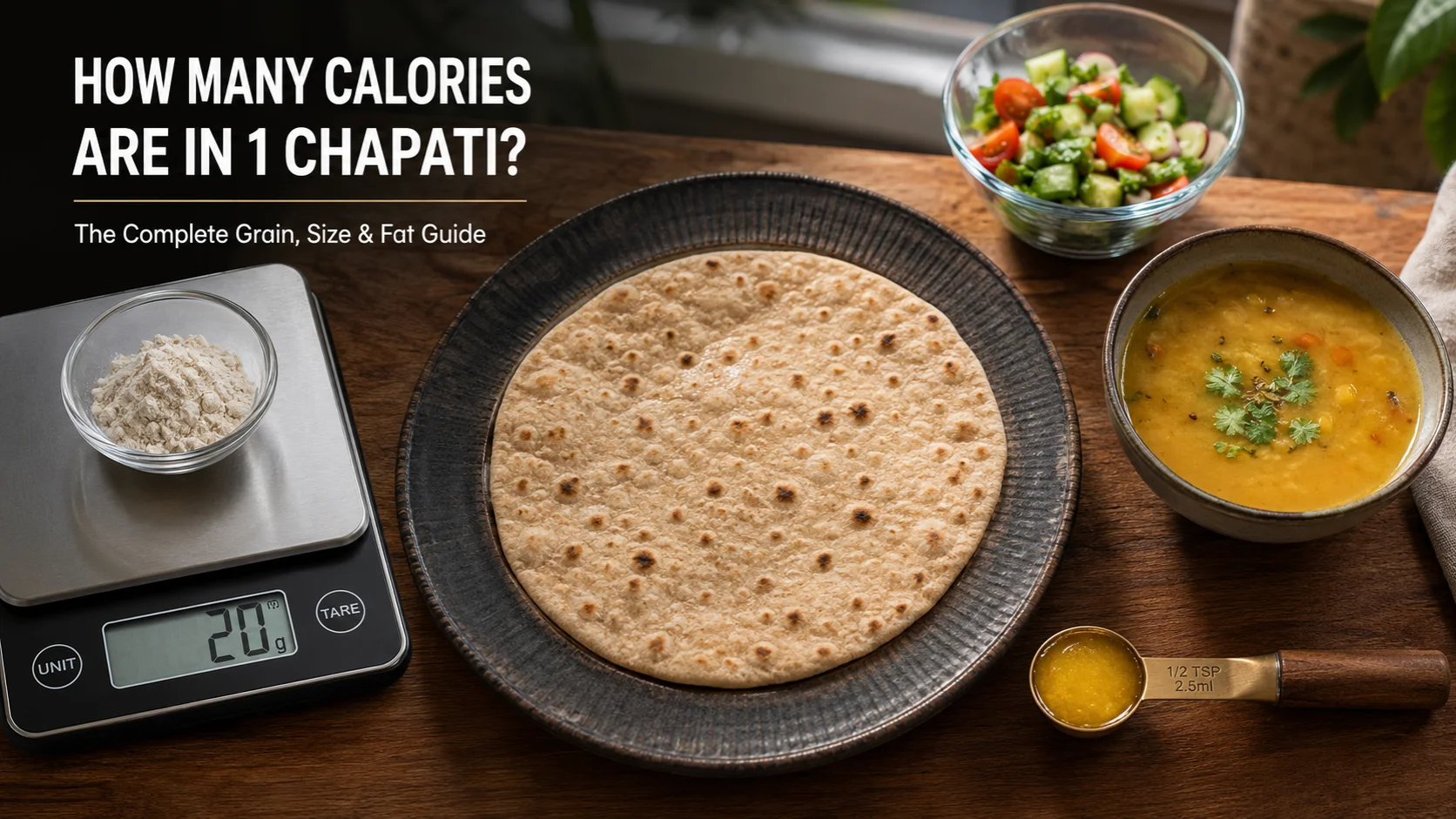 How Many Calories Are in 1 Chapati?